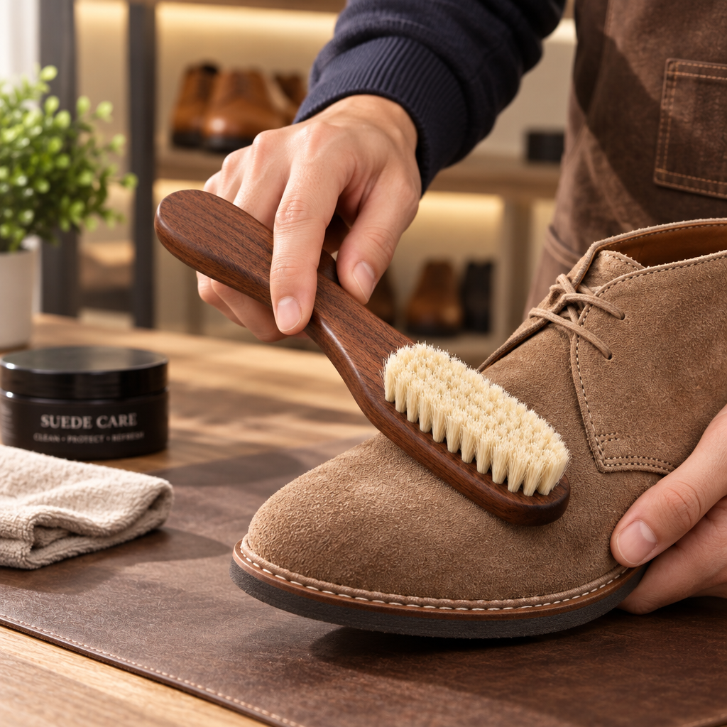Suede & Nubuck Care Brush — detail 1