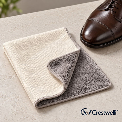 Dual-Sided Shoe Care Cloth — detail 2