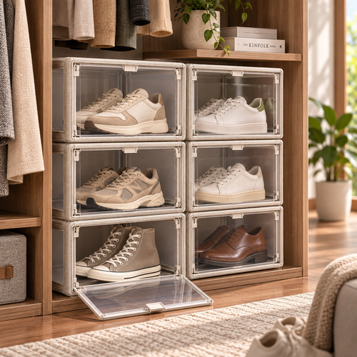 Foldable Shoe Storage Box — detail 2
