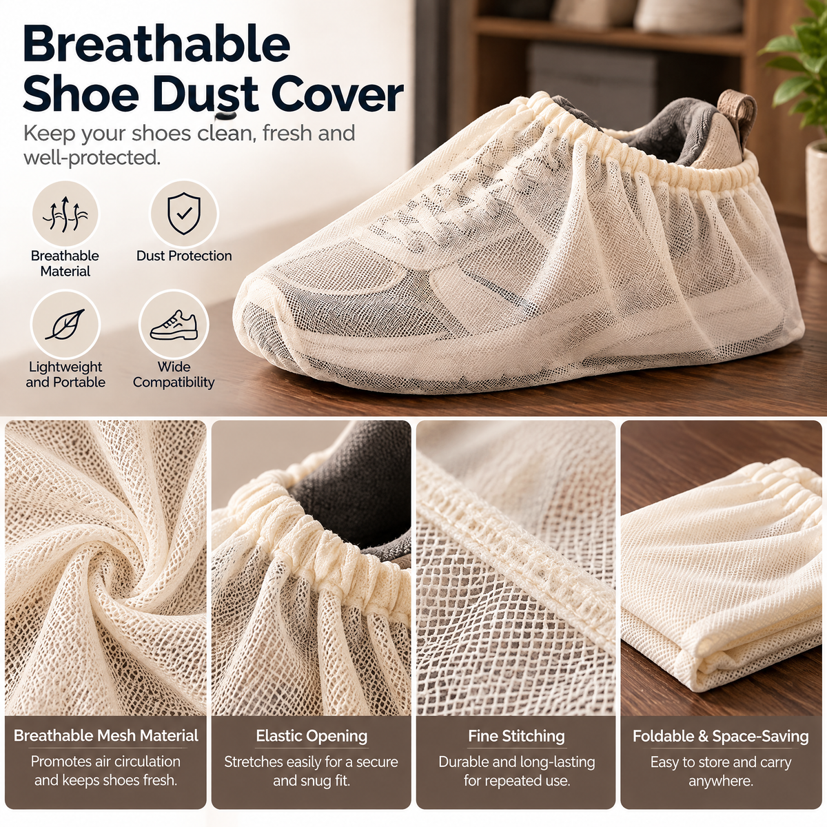 Breathable Shoe Dust Cover — detail 5