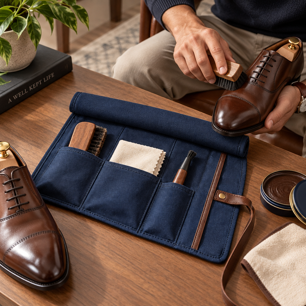 Shoe Care Tool Roll — detail 5